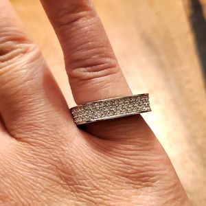 Swarovski crystal ring